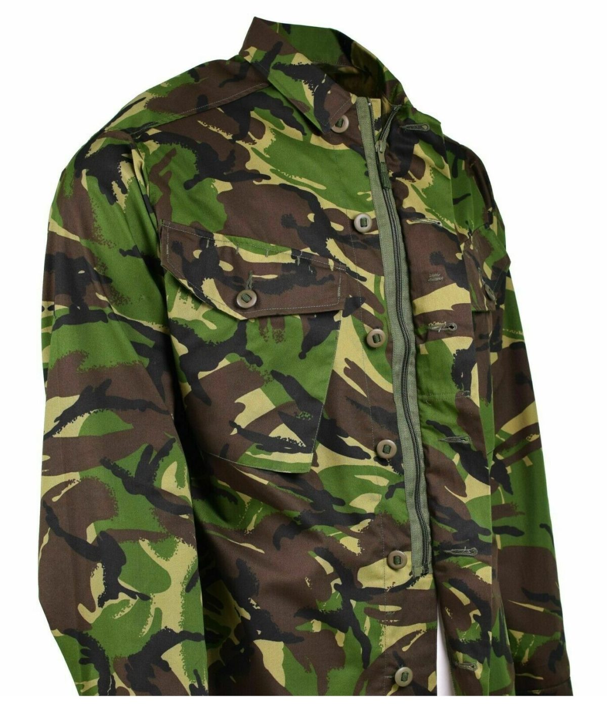 British Army Lightweight Combat Jacket Woodland - Image 3