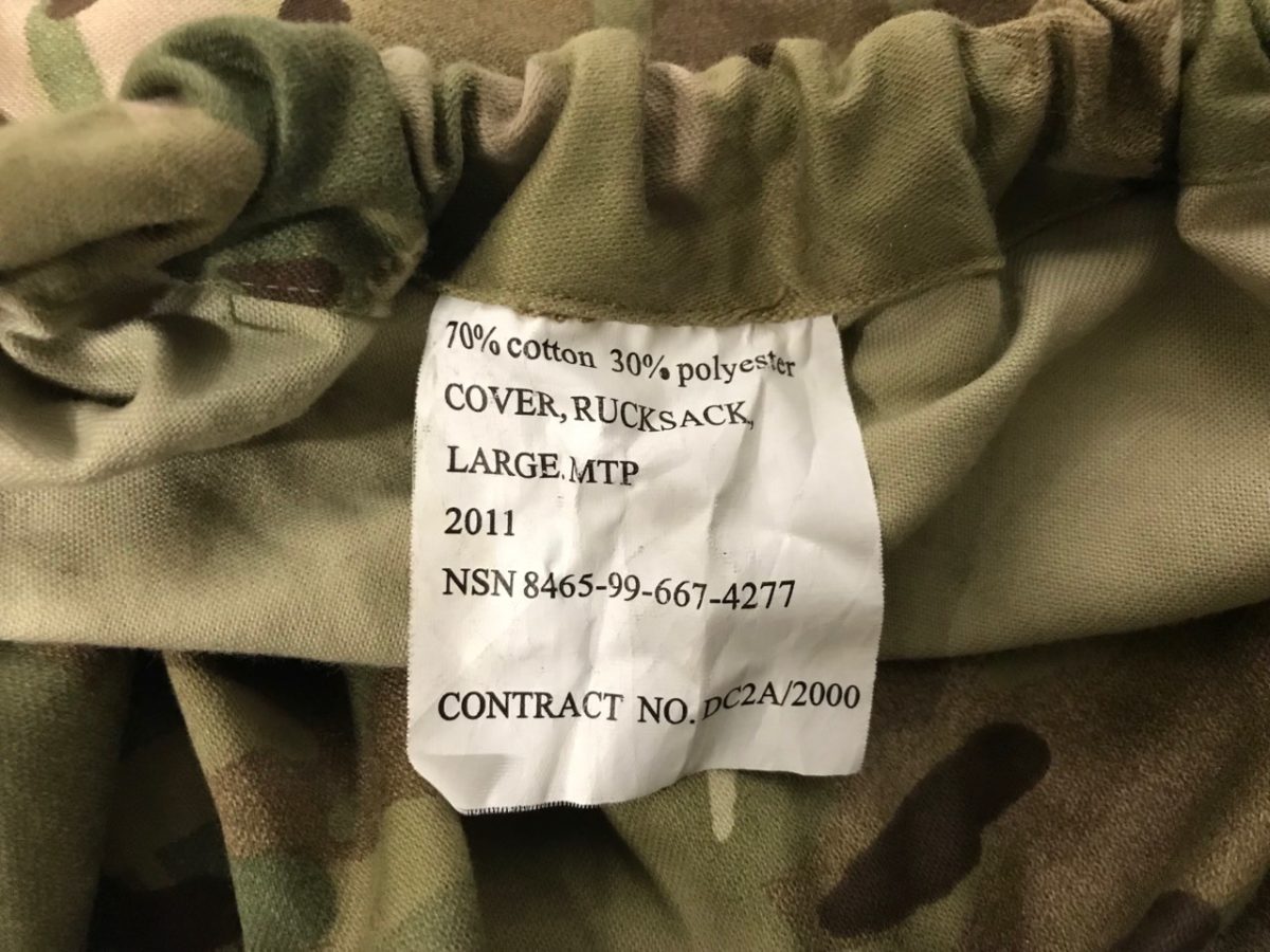 British Army Backpack Cover MTP - Image 5