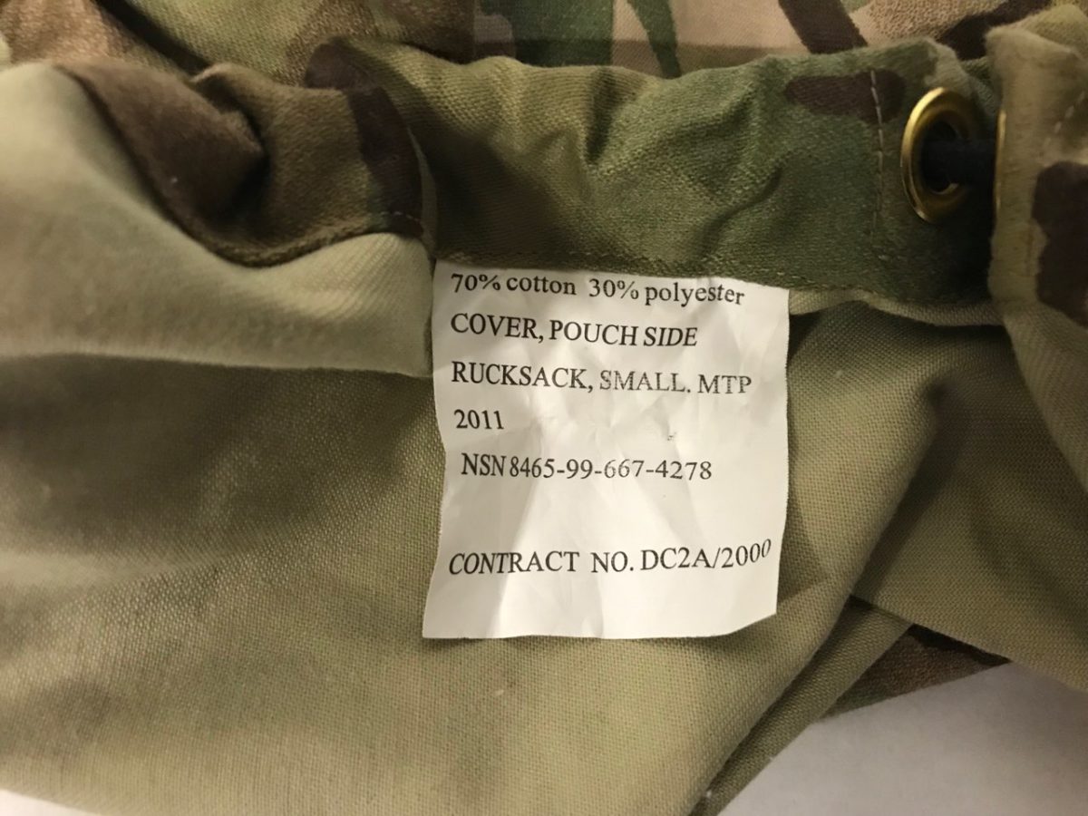 British Army Backpack Cover MTP - Image 4