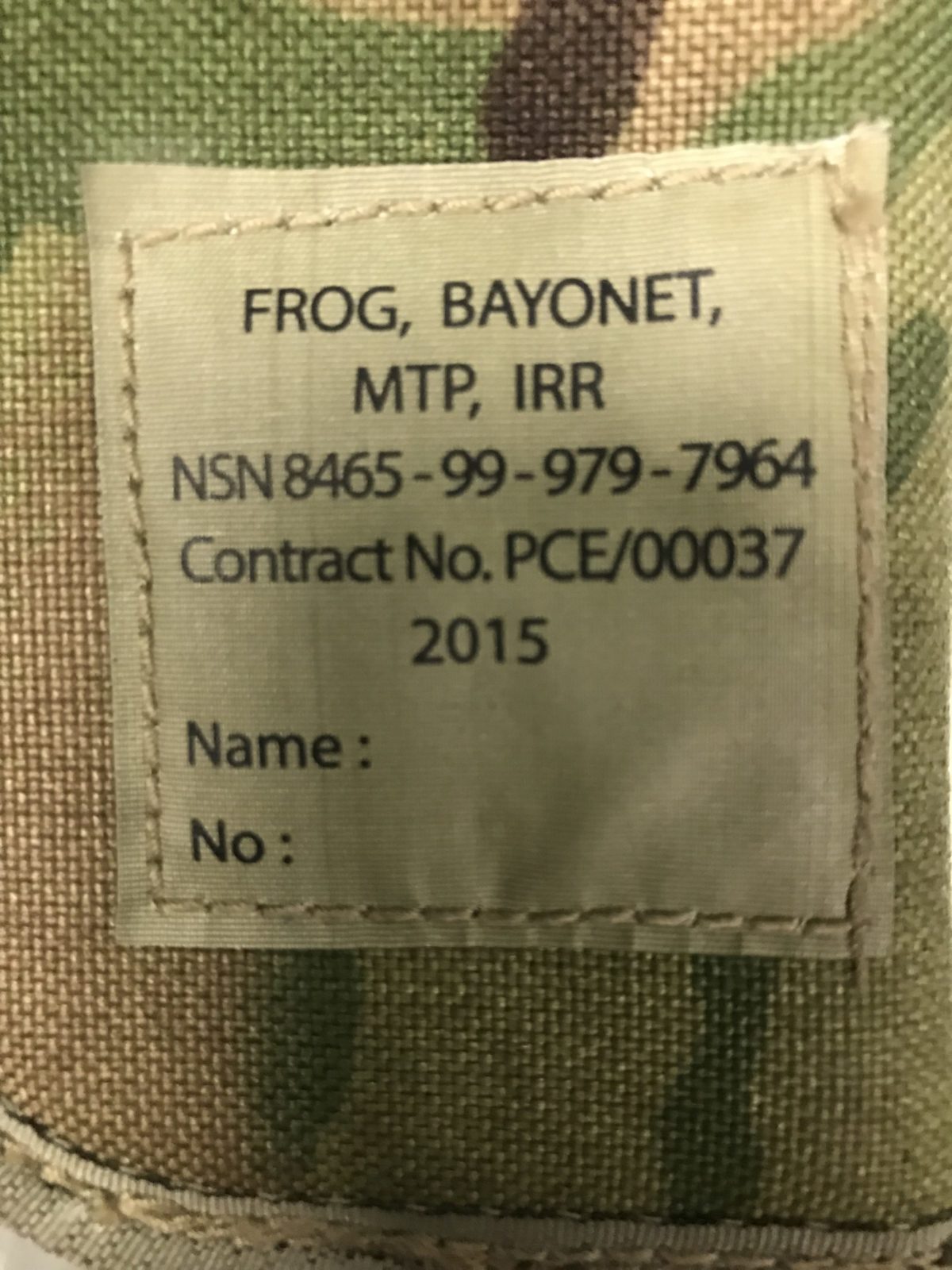 Briti Armee täägitupp SA80 MTP - Image 3