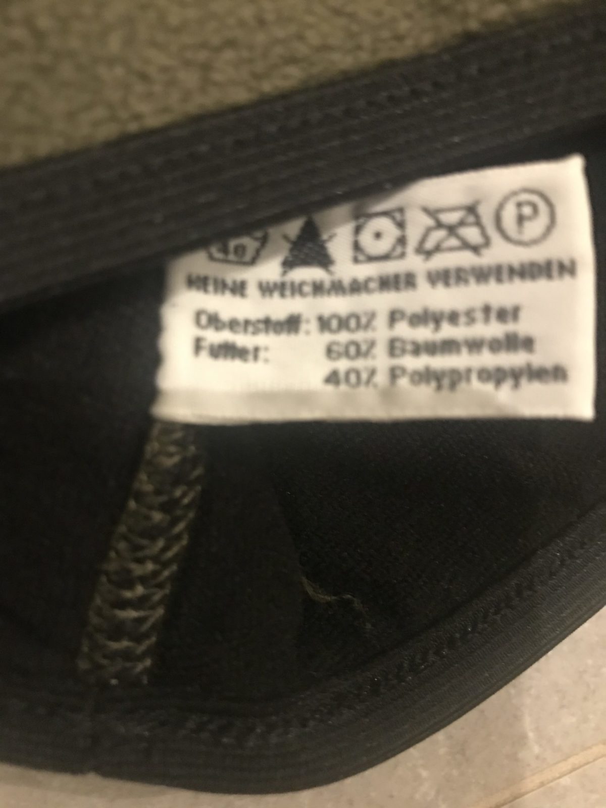 Austrian Army Fleece Headband, used - Image 3