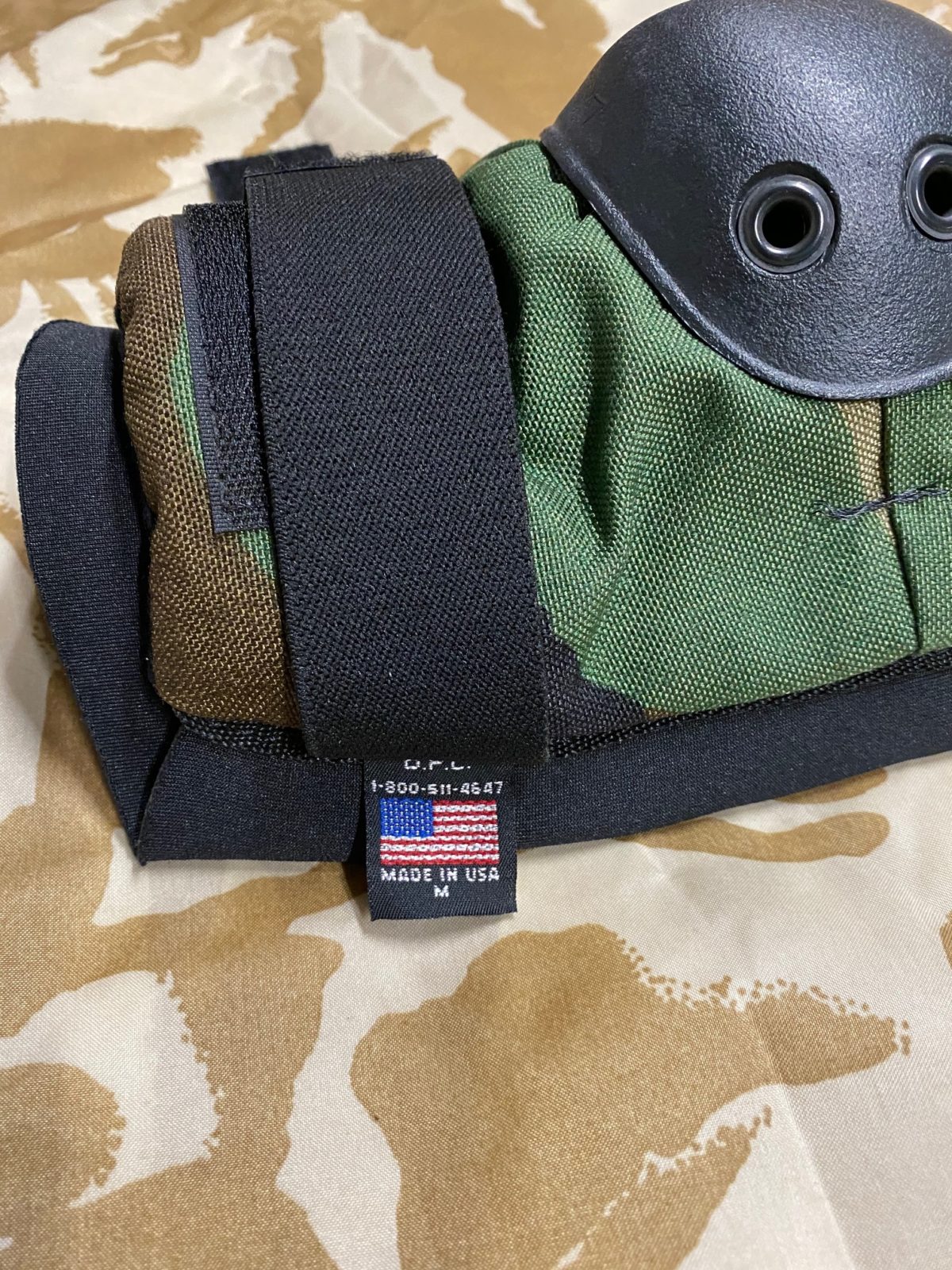 Dutch Army Elbow Pads Woodland - Image 3
