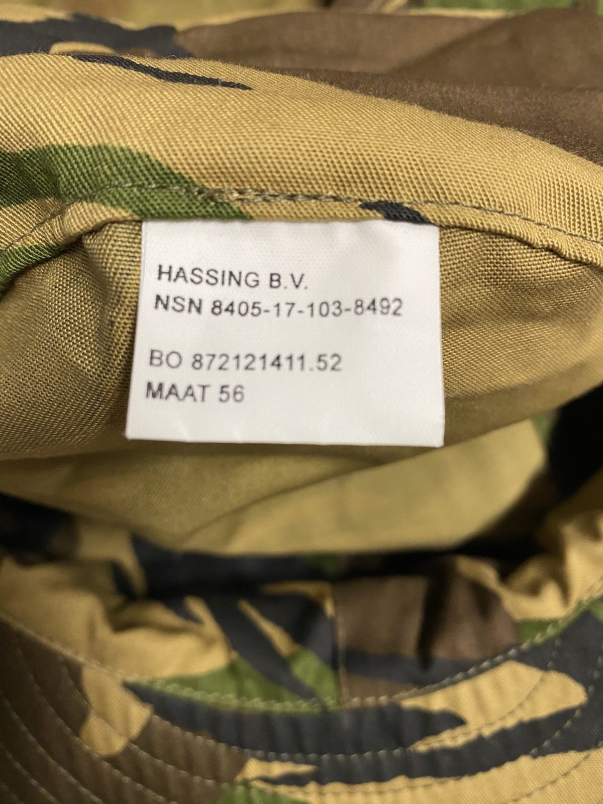 Dutch Army Field Cap Woodland - Image 3