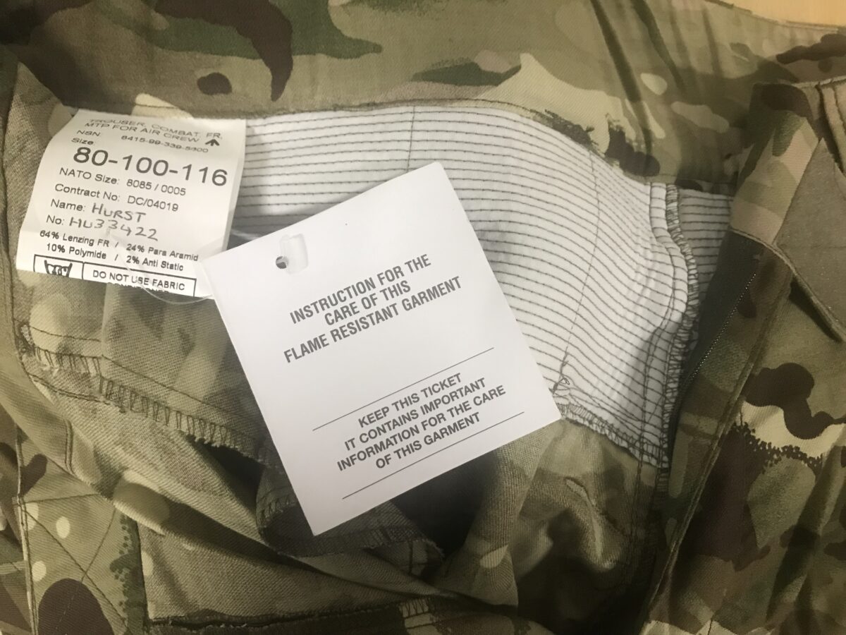 British Army Combat Trousers FR Air Crew MTP - Image 7