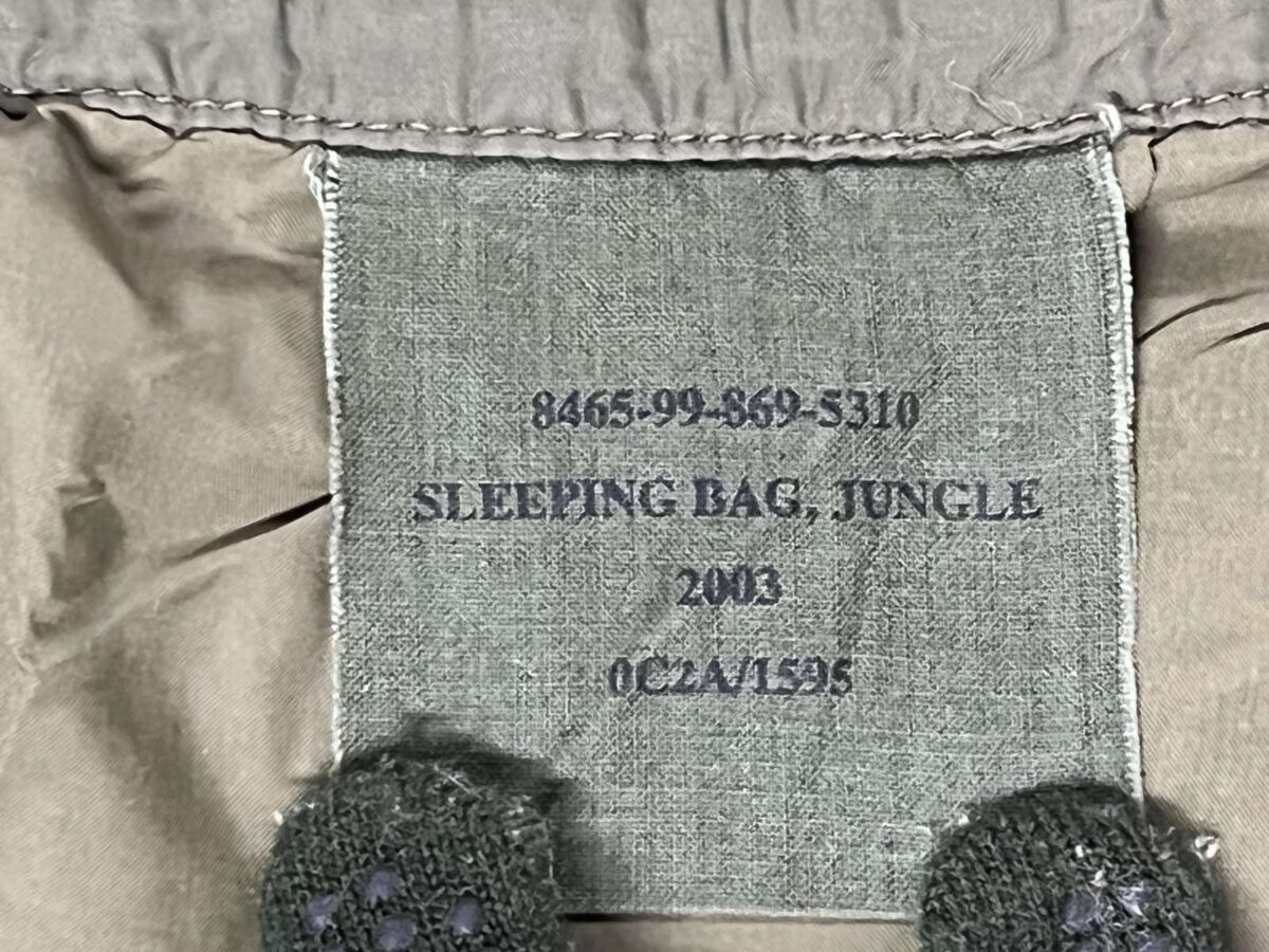 British Army Warm Weather / Jungle Sleeping Bag - Image 4