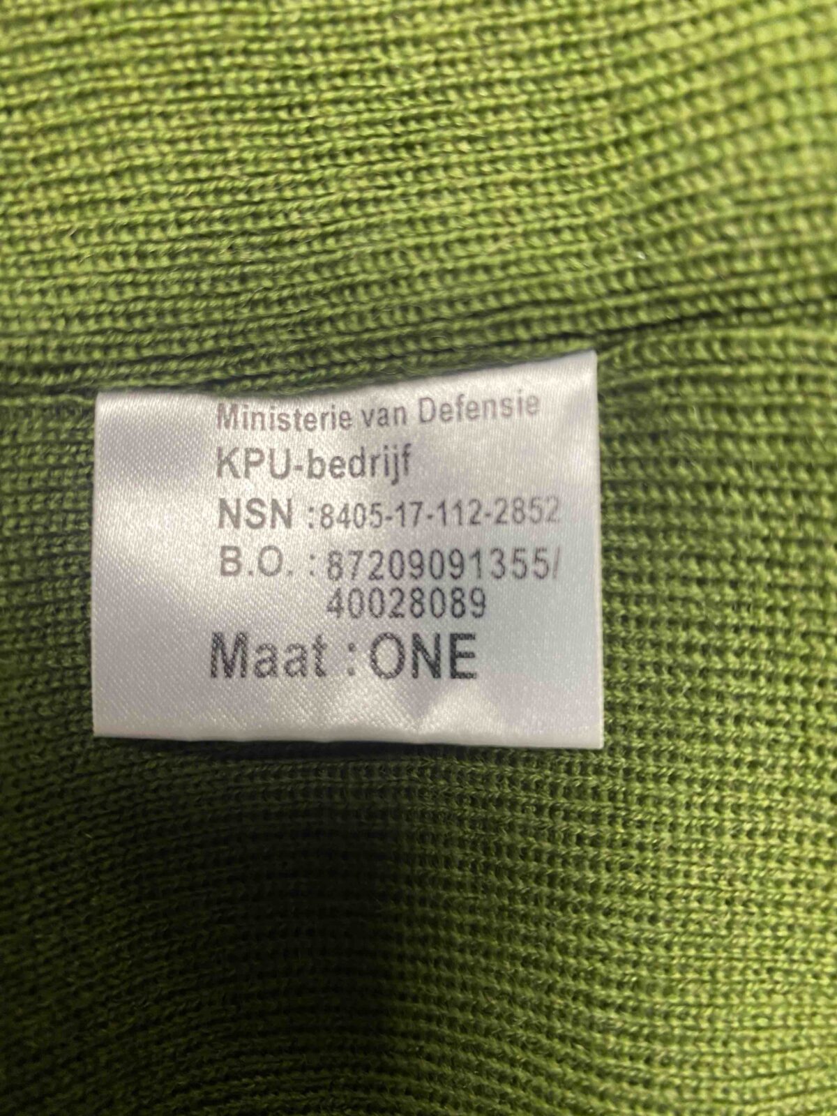 Dutch Army Thermal Beanie Hat - Image 5