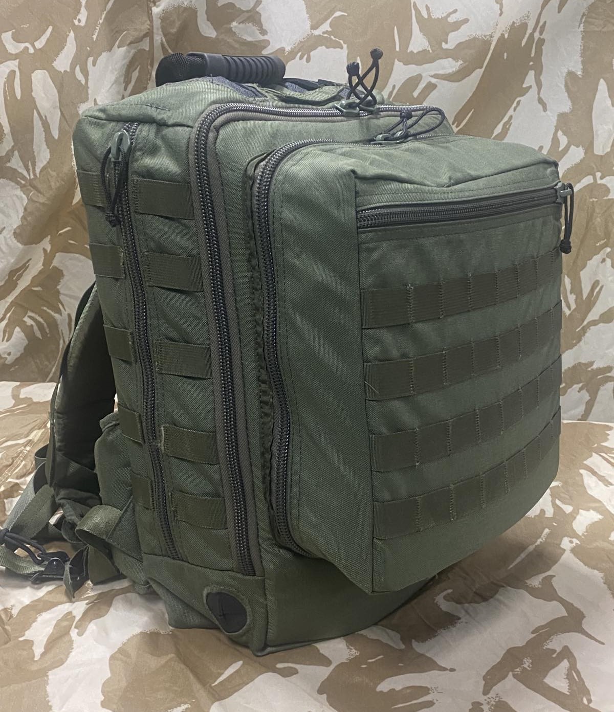 US Army Harris Corporation Falcon III Backpack Olive - outdoors.ee