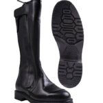 Bundeswehri Sõjaväe Politsei Mootorratturi saapad nahast