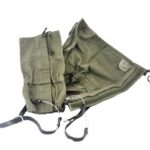 British Army Canvas Gaiters Olive