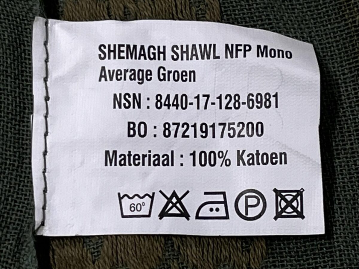 Dutch Army Shemagh Scarf NFP - Image 3
