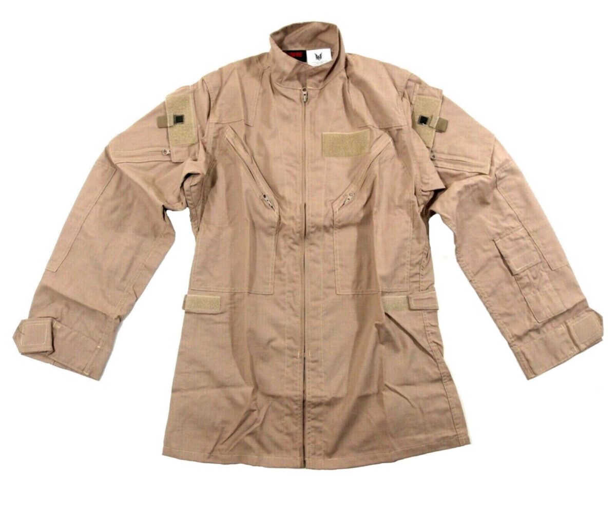 DRIFIRE Fortrex FR Flight Suit Jacket Tan - Image 2