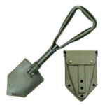 British Army Tri-Fold Shovel Olive