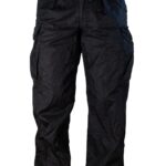 Briti Armee Ripstop välivormi püksid Black