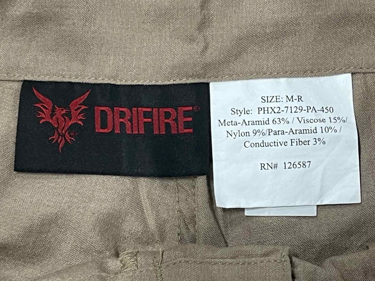 DRIFIRE Fortrex FR 2-Piece Flight Suit Tan - Image 4