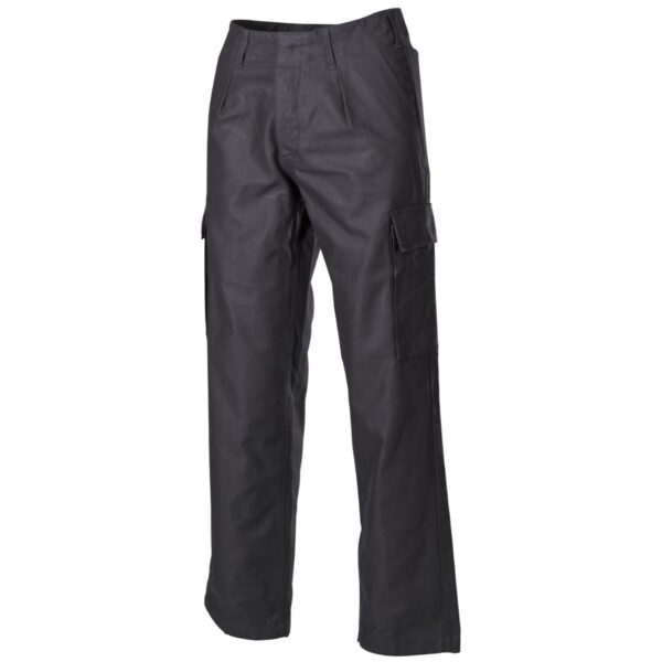MFH BW Moleskin Pants Black