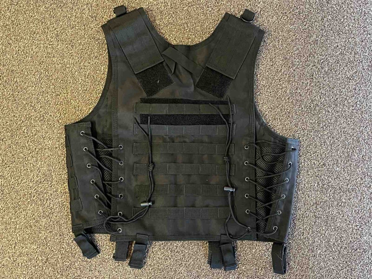 Ant-X® Molle Moducal Tactical Vest Black - Image 3