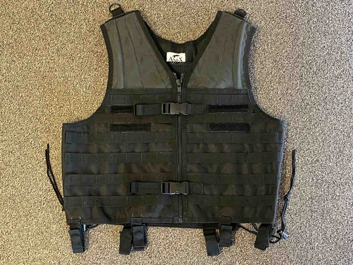 Ant-X® Molle Moducal Tactical Vest Black - Image 2