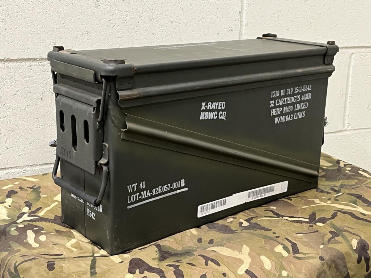 US Army 40mm Ammo Can Olive - Image 2