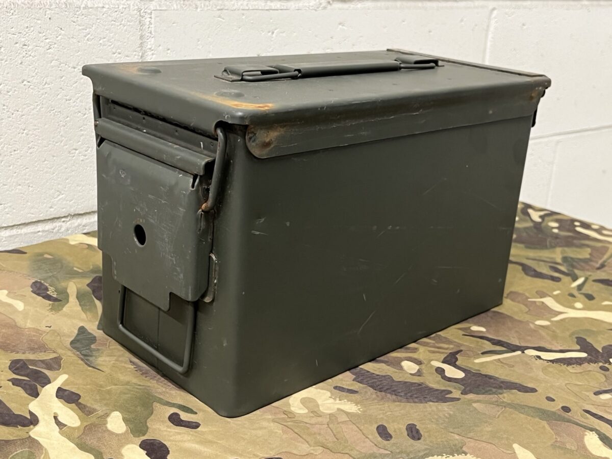US Army .50 Cal Ammo Can Olive - Image 3