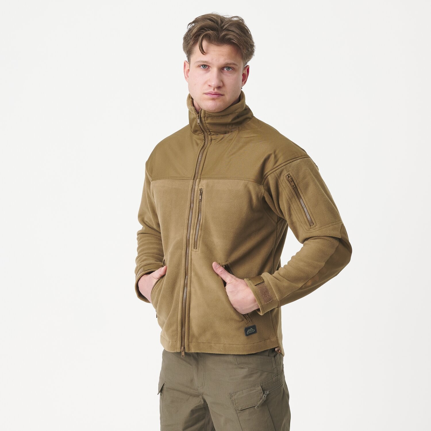 Helikon-Tex Klassiek Army Fleece Olijf Groen/Zwart maat 3XL Helikon-Tex Klassiek Army Fleece Olijf Groen/Zwart maat 3XL