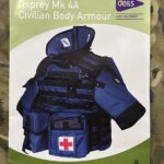 Briti Armee plaadikandja vest Civilian Osprey MK 4A Blue