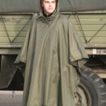 Mil-Tec® RipStop vihmamantel-pontšo Olive Drab