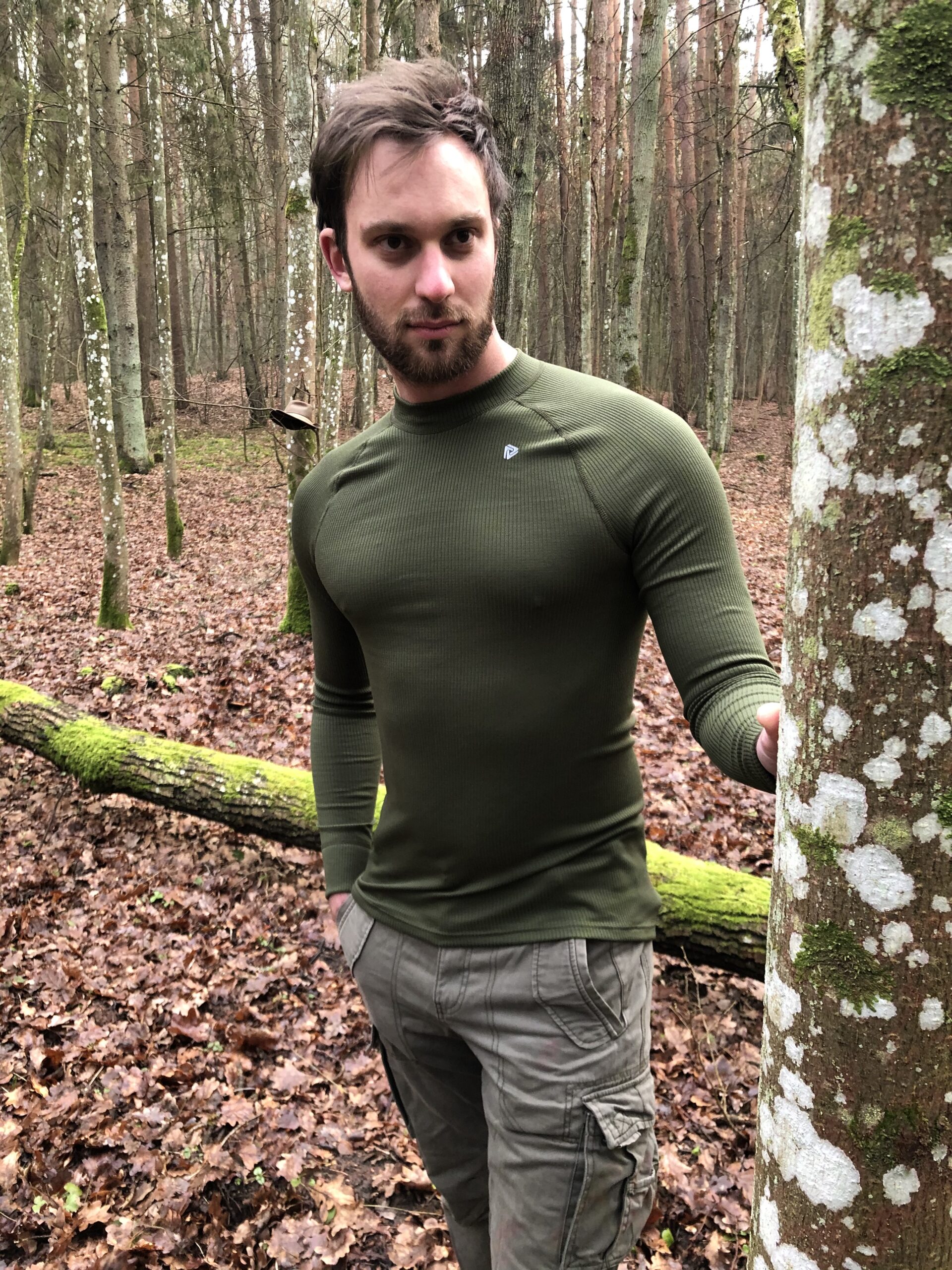Thermowave® Originals Thermal Long-Sleeve Shirt Forest Green 