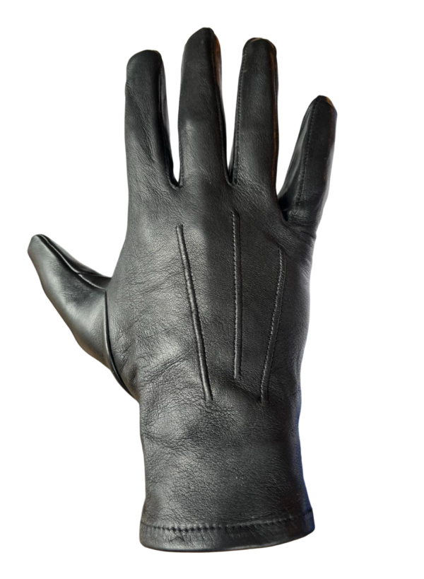 Briti Armee kindad Uniform Leather Gloves Black