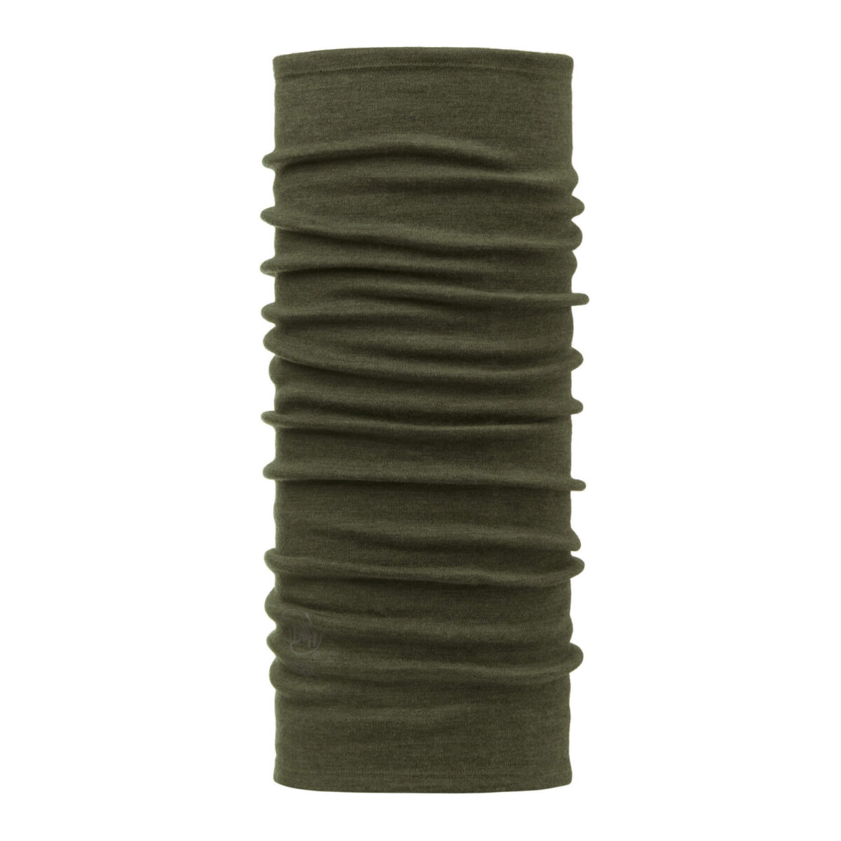 BUFF® Safety torusall Merino Wool Thermal Neck Warmer Olive - Image 1