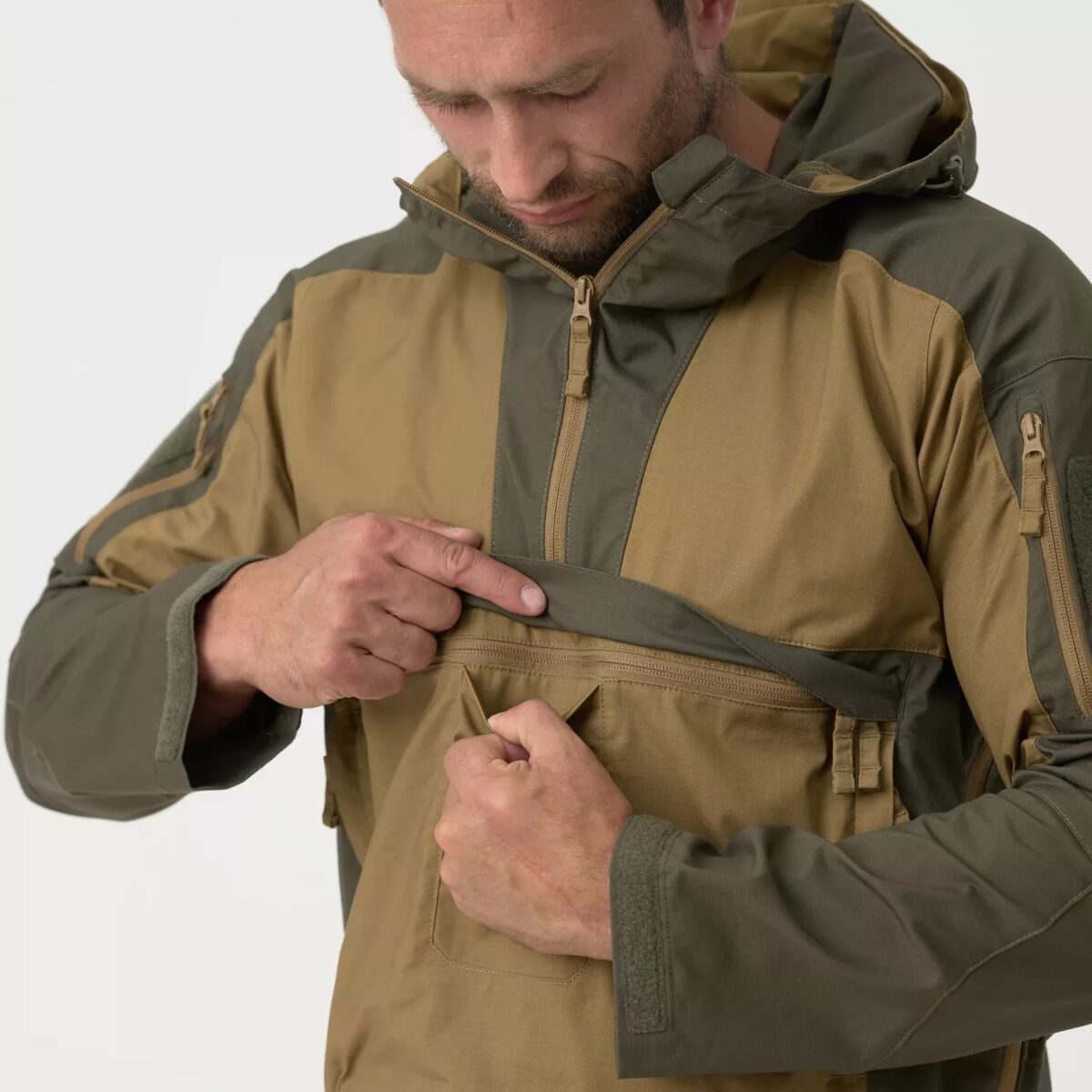 Helikon-Tex Tracer Anorak Jacket - PolyCotton Stretch Ripstop - Image 6