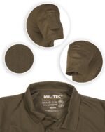 Mil-Tec Tactical Quickdry Polo Shirt - Image 4