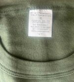 Italian Army Cotton T-Shirt Olive - Image 2