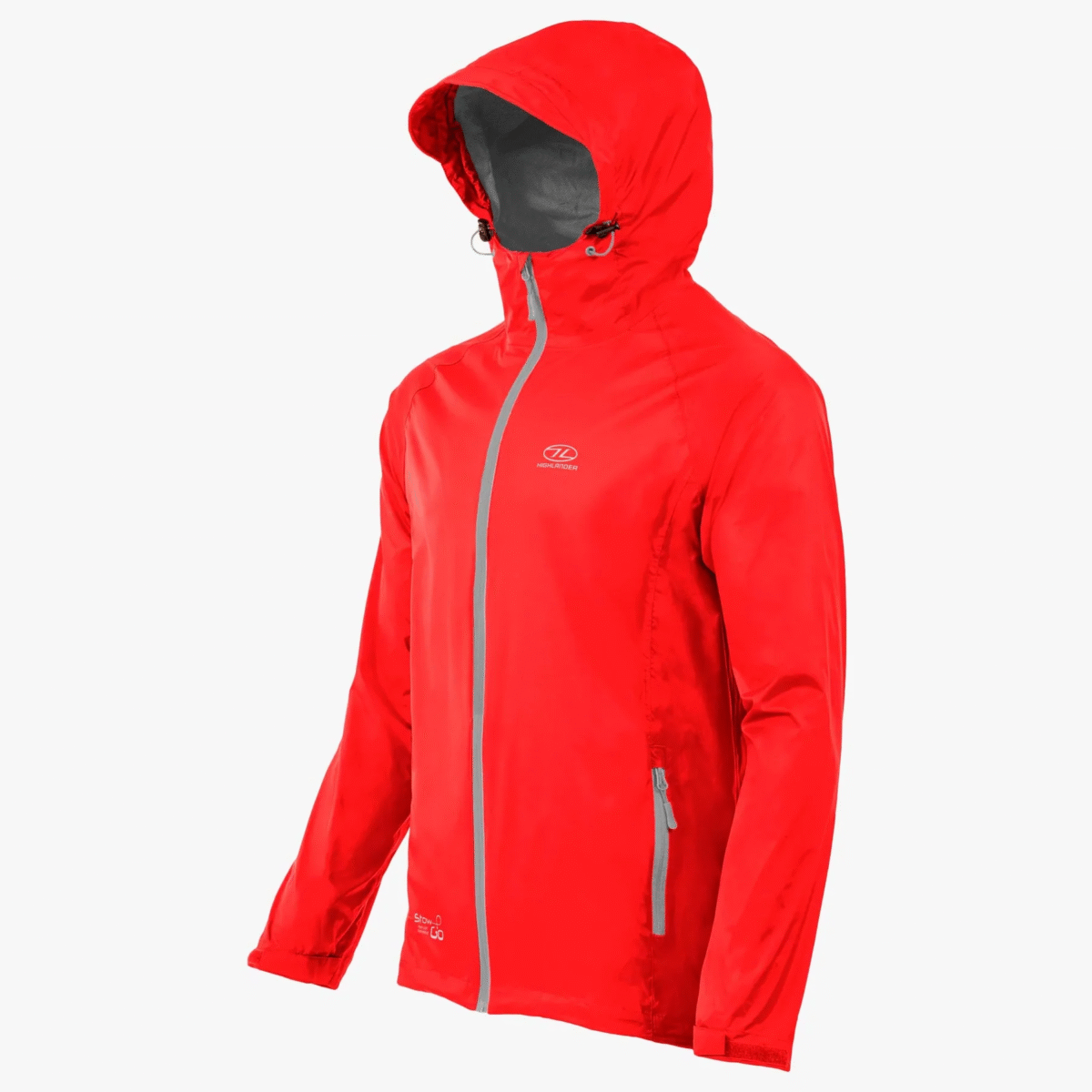 Highlander® Stow & Go Pack Away Waterproof Jacket, mens - Image 6