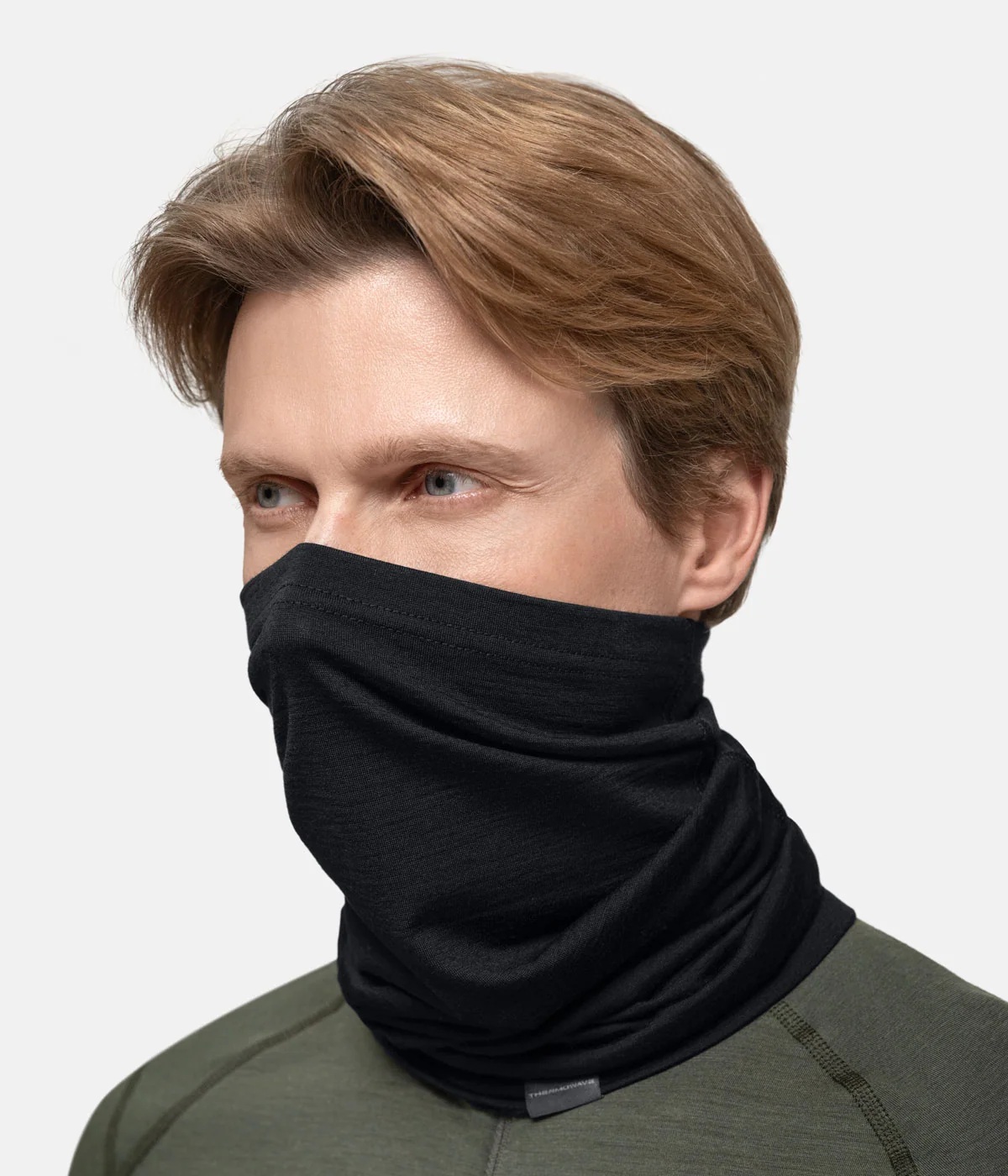14TUBM530-990 Thermowave® Unisex Merino Tube Black (3) Thermowave® Unisex Merino Tube - Image 1
