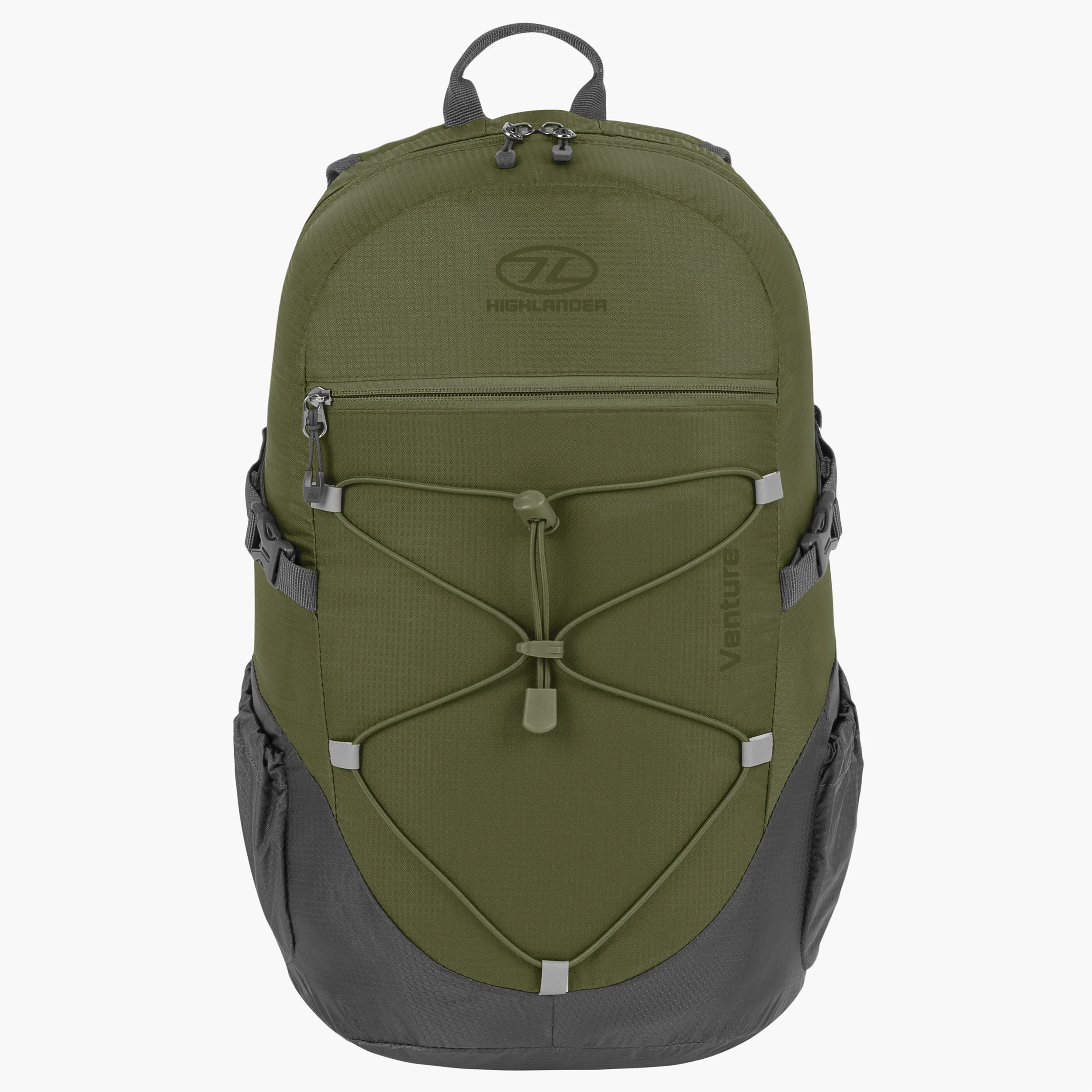Highlander Venture Daypack Zaino 20 Litri – Colore Petrolio/Grigio Per Gite E Trekking Urbano - 3