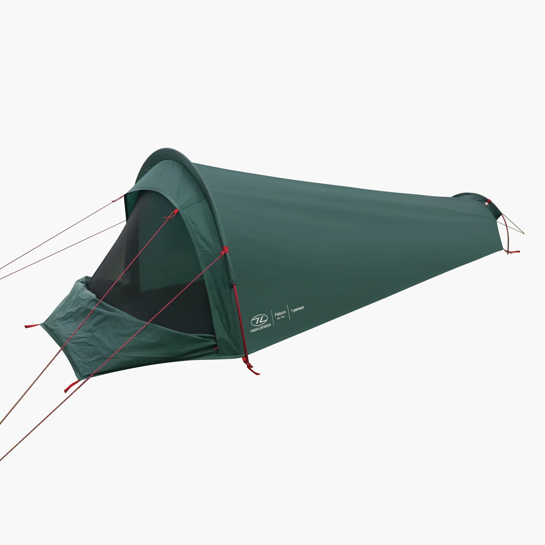 Highlander® Falcon Bivvy Tent Pine Green (1) Highlander® Falcon Bivvy Tent - Image 1