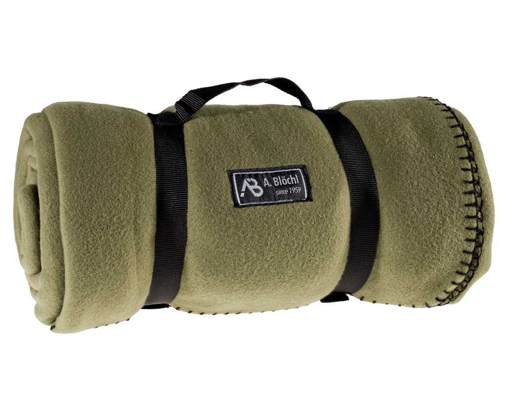 A.Blöchl® Fleece Blanket 200x140cm Olive (2) A.Blöchl® fliistekk 200x140cm - Image 1