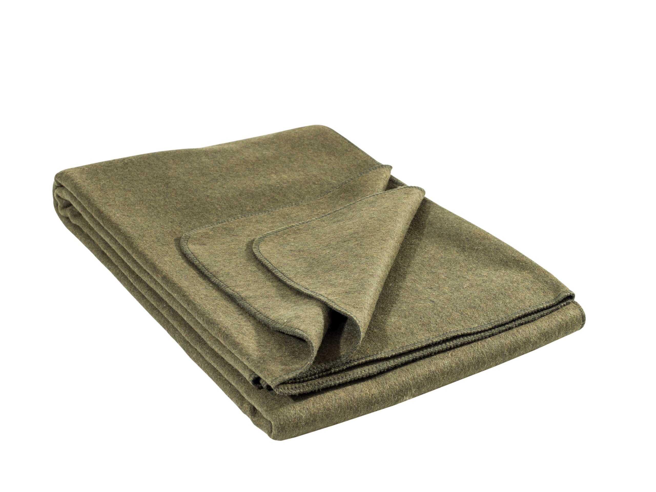 A.Blöchl® Wool Blanket 225x150cm Olive (2) A.Blöchl® villane tekk 225x150cm - Image 1