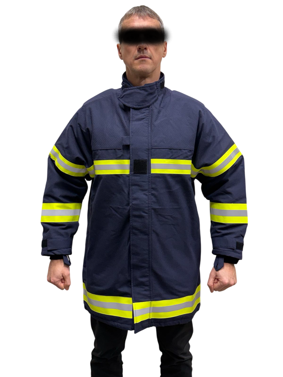 0398 French Air Force Fire Fighter Jacket (1) French Air Force Fire Fighter Jacket - Image 1