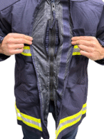 French Air Force Fire Fighter Jacket - Image 4
