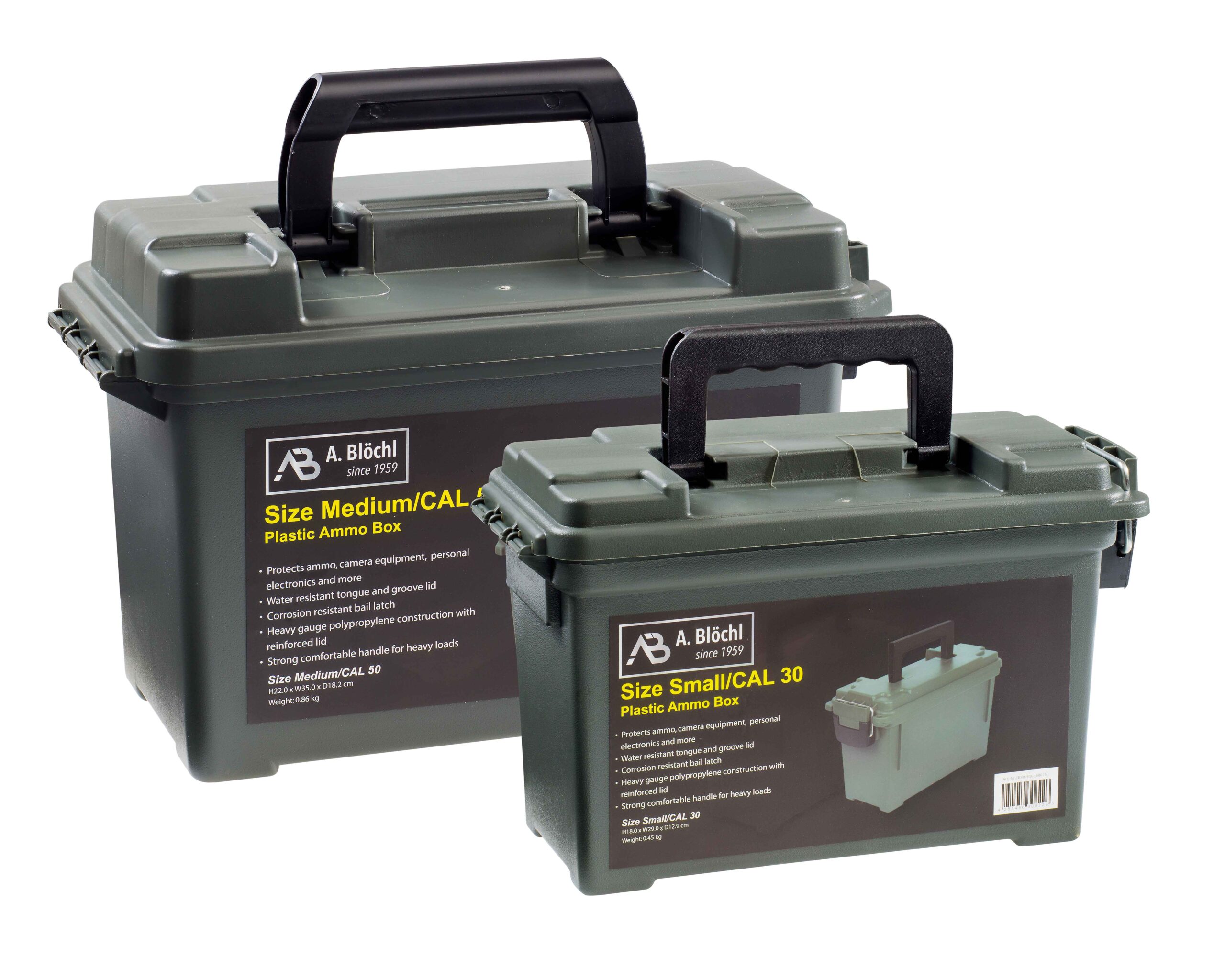 A.Blöchl® US Ammo Boxes, 2pcs (1) A.Blöchl® US Ammo Boxes, 2pcs - Image 1