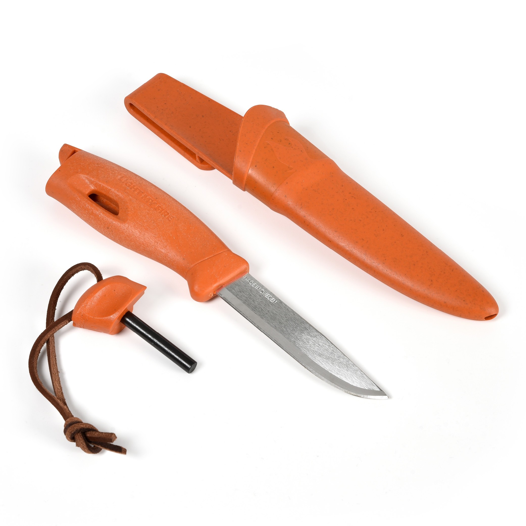 Light My Fire Swedish FireKnife 2in1 Rusty Orange (2) Swedish FireKnife 2in1 - Image 1
