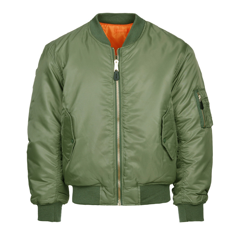 Fostex® MA-1 Flight Jacket Green (1) Fostex® MA-1 Flight Jacket - Image 1