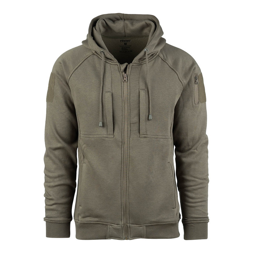 Fostex® Tactical Bamboo Hoodie w.zipper (1) Fostex® Tactical Bamboo Hoodie w.zipper - Image 1