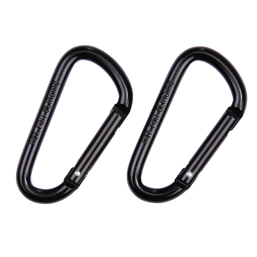 259144 BCB® 8mm Carabiner, 2pcs (1) BCB® 8mm Carabiner, 2pcs - Image 1