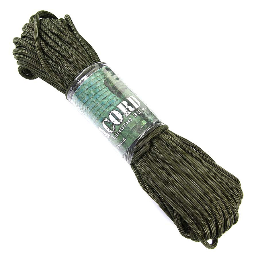 319475 Fosco® Paracord 7 strings 30m Green Fosco® Paracord 7 strings 30m - Image 1