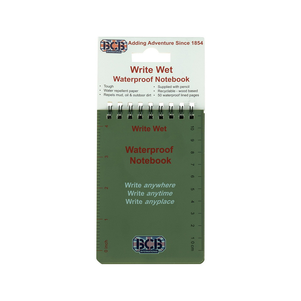 419238 BCB® Waterproof Notebook CD456 (1) BCB® Waterproof Notebook CD456 - Image 1