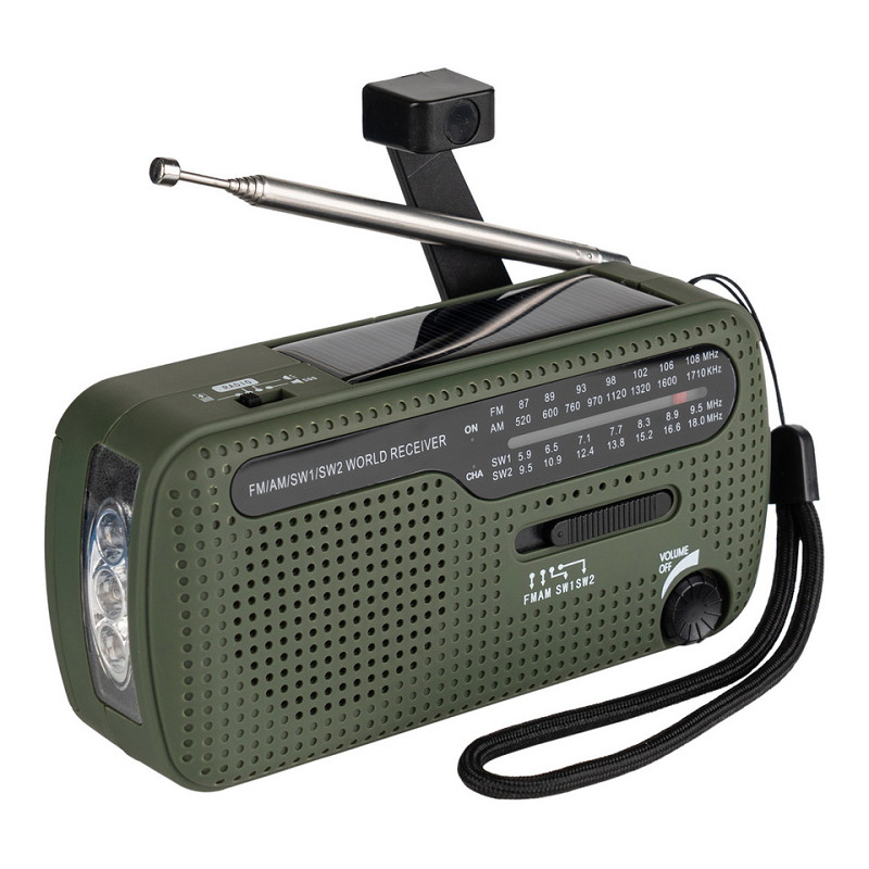 464601 Fosco® Survival Radio (1) Fosco® kaasaskantav raadio Survival Radio - Pilt 1